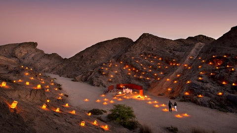 Candle-lit Feynan Ecolodge Jordan Candle Lit Desert Experience - Wander Jordan | Travel Agent Jordan 