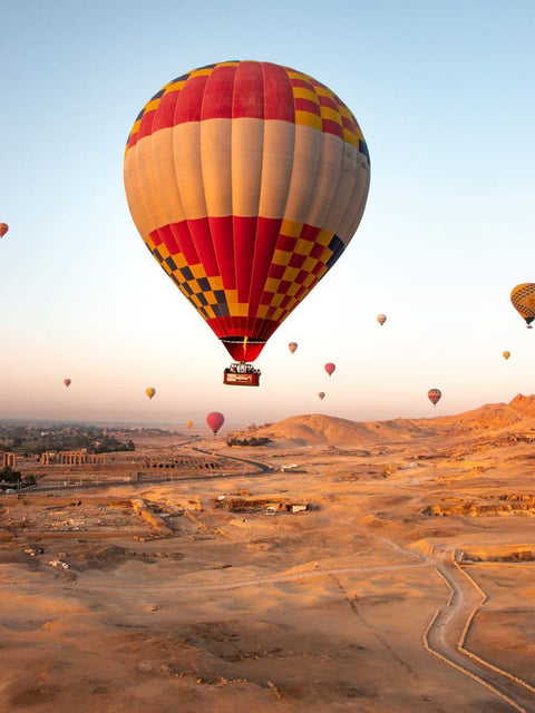 Hot Air-Balloon In Wadi Rum Book Wadi Rum Hot Air Balloon